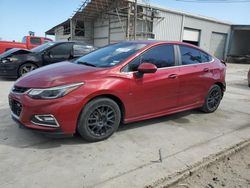 Salvage cars for sale at Corpus Christi, TX auction: 2017 Chevrolet Cruze LT