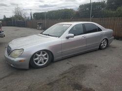 Salvage cars for sale at San Martin, CA auction: 2000 Mercedes-Benz S 500