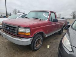 Salvage cars for sale at Pekin, IL auction: 1995 Ford F150