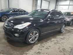 Salvage cars for sale at Ham Lake, MN auction: 2011 Infiniti EX35 Base