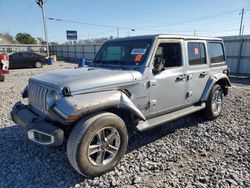 Salvage cars for sale at Hueytown, AL auction: 2020 Jeep Wrangler Unlimited Sahara