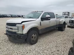 Salvage trucks for sale at Temple, TX auction: 2017 Ford F350 Super Duty