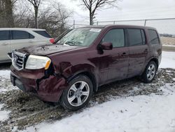 Salvage cars for sale at Cicero, IN auction: 2012 Honda Pilot EXL