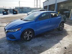 Salvage cars for sale at Chicago Heights, IL auction: 2020 Nissan Sentra SV