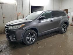 2019 Toyota Highlander LE en venta en Madisonville, TN