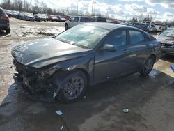 Salvage cars for sale at auction: 2024 Hyundai Elantra Blue