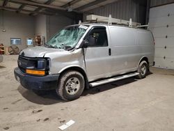 Salvage trucks for sale at West Mifflin, PA auction: 2012 Chevrolet Express G2500