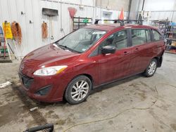 Salvage cars for sale at Mcfarland, WI auction: 2012 Mazda 5