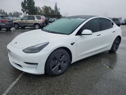 Salvage cars for sale at Rancho Cucamonga, CA auction: 2023 Tesla Model 3