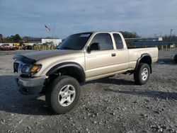 Salvage trucks for sale at Montgomery, AL auction: 2003 Toyota Tacoma Xtracab