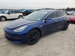 Tesla salvage cars for sale: 2020 Tesla Model 3