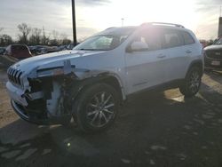 Salvage cars for sale at Fort Wayne, IN auction: 2014 Jeep Cherokee Limited