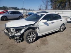 Salvage cars for sale at Dunn, NC auction: 2014 Honda Accord EXL