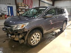 Salvage cars for sale at West Mifflin, PA auction: 2015 Honda CR-V EX