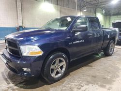 Salvage cars for sale at Woodhaven, MI auction: 2012 Dodge RAM 1500 S