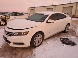 Chevrolet salvage cars for sale: 2015 Chevrolet Impala LT