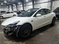 Salvage cars for sale at Ham Lake, MN auction: 2021 Tesla Model 3