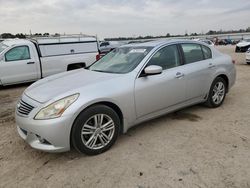 Salvage cars for sale at Harleyville, SC auction: 2011 Infiniti G25