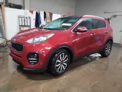 Salvage cars for sale at Elgin, IL auction: 2017 KIA Sportage EX