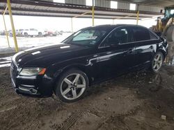 Salvage cars for sale at Houston, TX auction: 2012 Audi A4 Premium