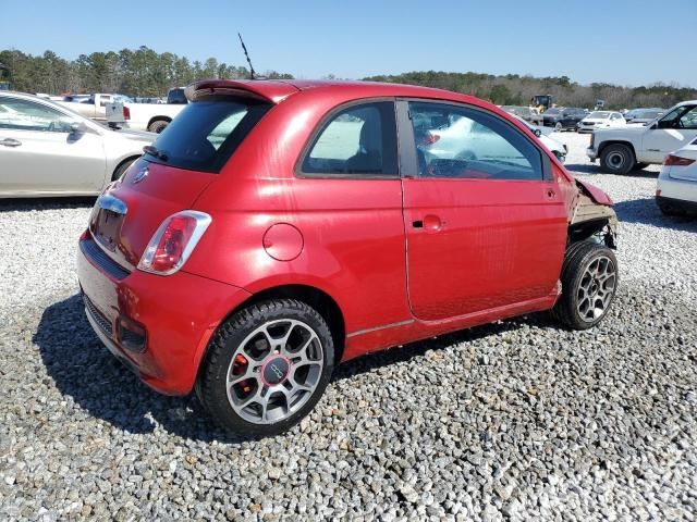 2012 Fiat 500 Sport