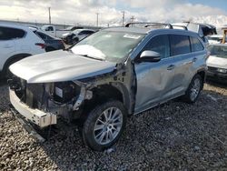 Salvage cars for sale at Magna, UT auction: 2015 Toyota Highlander XLE