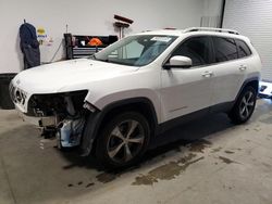 Salvage cars for sale at Assonet, MA auction: 2020 Jeep Cherokee Limited