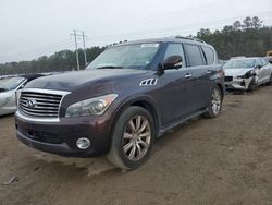 Salvage cars for sale from Copart Greenwell Springs, LA: 2013 Infiniti QX56