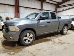 Salvage cars for sale at Longview, TX auction: 2012 Dodge RAM 1500 ST