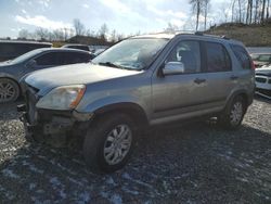 Salvage cars for sale from Copart Duryea, PA: 2006 Honda CR-V EX