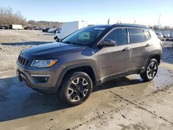 Salvage cars for sale at Cahokia Heights, IL auction: 2018 Jeep Compass Trailhawk