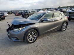 Salvage cars for sale from Copart Houston, TX: 2017 Infiniti QX30 Base