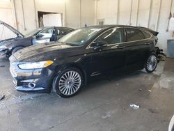 Salvage cars for sale at Madisonville, TN auction: 2016 Ford Fusion Titanium