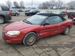 Chrysler salvage cars for sale: 2005 Chrysler Sebring Touring