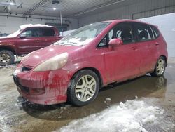 Salvage cars for sale at Candia, NH auction: 2007 Honda FIT S