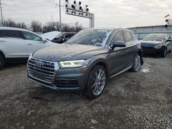 Salvage cars for sale at Columbus, OH auction: 2018 Audi Q5 Premium Plus