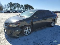 Salvage cars for sale at auction: 2012 Toyota Corolla Base