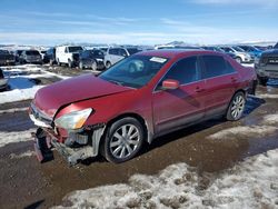 Salvage cars for sale at Helena, MT auction: 2007 Honda Accord SE