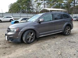 Carros salvage a la venta en subasta: 2015 Dodge Journey Crossroad