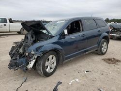 Salvage cars for sale at Houston, TX auction: 2013 Dodge Journey SE