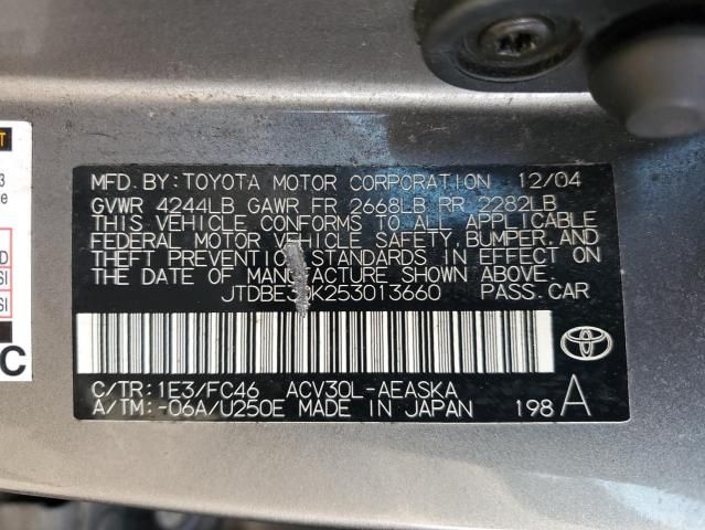 2005 Toyota Camry LE