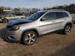 Salvage cars for sale at Charles City, VA auction: 2019 Jeep Cherokee Limited