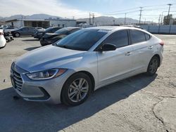 Salvage cars for sale at Sun Valley, CA auction: 2018 Hyundai Elantra SEL