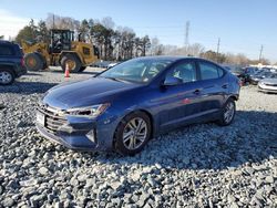 Salvage cars for sale at Mebane, NC auction: 2019 Hyundai Elantra SEL