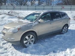 Chevrolet salvage cars for sale: 2010 Chevrolet Traverse LTZ