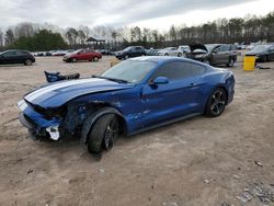 Salvage cars for sale at Charles City, VA auction: 2018 Ford Mustang