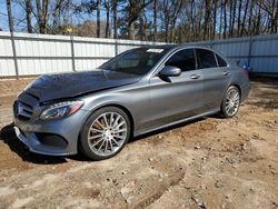 Salvage cars for sale at Austell, GA auction: 2017 Mercedes-Benz C300