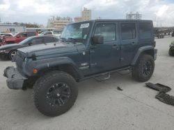 Salvage cars for sale at New Orleans, LA auction: 2007 Jeep Wrangler Sahara