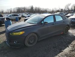 Salvage cars for sale at Chalfont, PA auction: 2013 Ford Fusion S