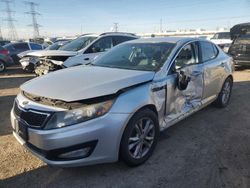 Salvage cars for sale at Elgin, IL auction: 2012 KIA Optima EX